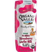 Organic Valley Organic Milk (Expire on Jan.19, Strawberry 1% single serve)
