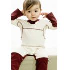 Tickle Me有机长袖连体服(100%纯有机棉)