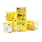 韩国原装进口乐天富乐美香蕉牛奶（尾货，9月12日到期，24盒整箱装）