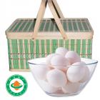 跑山放养有机土鸡蛋礼篮（40枚，基地直供）