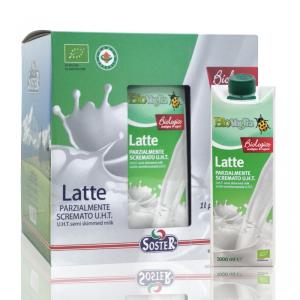 Soster Organic Semi Skimmed Mountain Milk (From Alps, 1L*6, Gift Package)