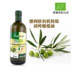 【橄榄油】意大利进口德利欧特级初榨冷压有机橄榄油（1升）2018年2月批次