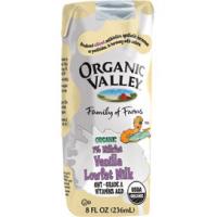 Organic Valley Organic Milk （Vanilla 1% single serve）